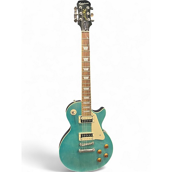 Used Epiphone Les Paul Traditional PRO II Ocean Blue Solid Body Electric Guitar