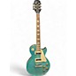 Used Epiphone Les Paul Traditional PRO II Ocean Blue Solid Body Electric Guitar thumbnail