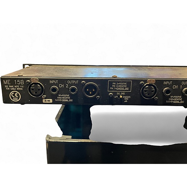 Used RANE ME15 Dual 15 Band Equalizer