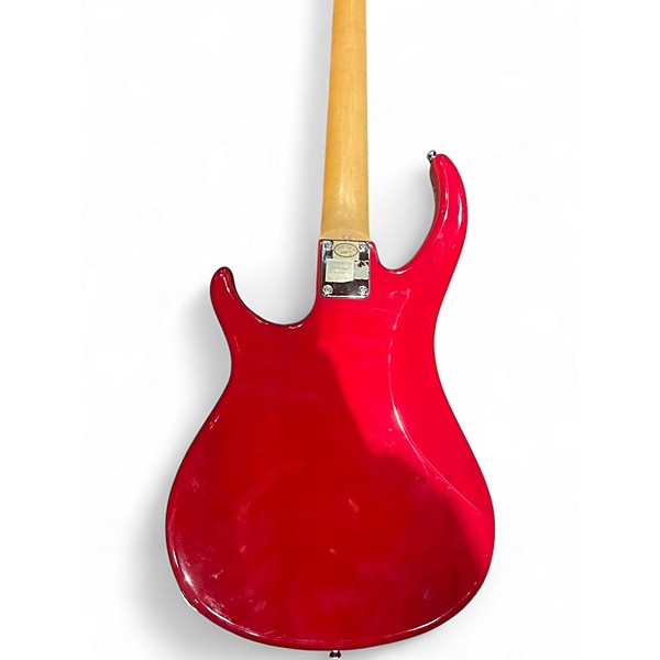 Used Peavey Milestone BXP Red Electric Bass Guitar