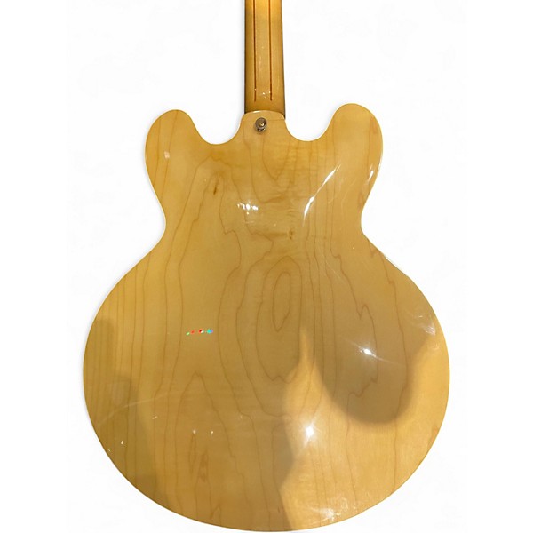 Used Epiphone Sheraton Natural Hollow Body Electric Guitar