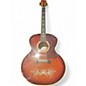 Used Esteban Rock On Limited Edition Amber Ice Acoustic Guitar thumbnail