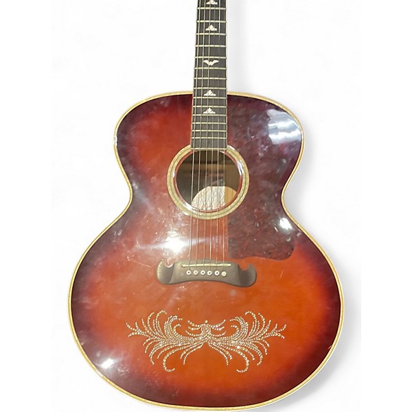 Used Esteban Rock On Limited Edition Amber Ice Acoustic Guitar