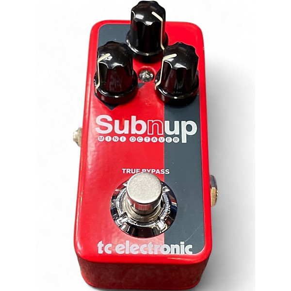 Used TC Electronic Sub N Up Mini Octaver Effect Pedal