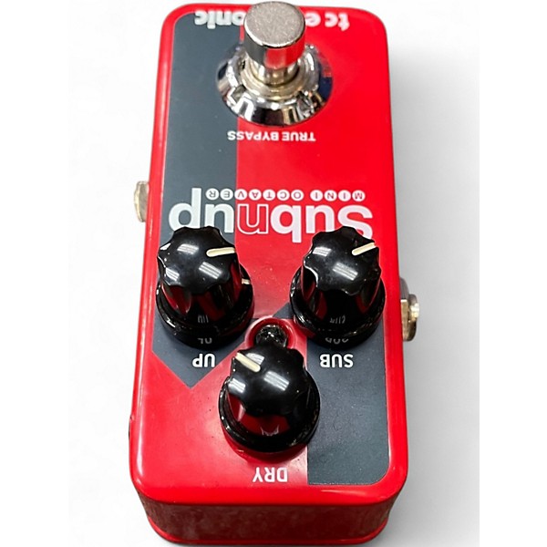 Used TC Electronic Sub N Up Mini Octaver Effect Pedal