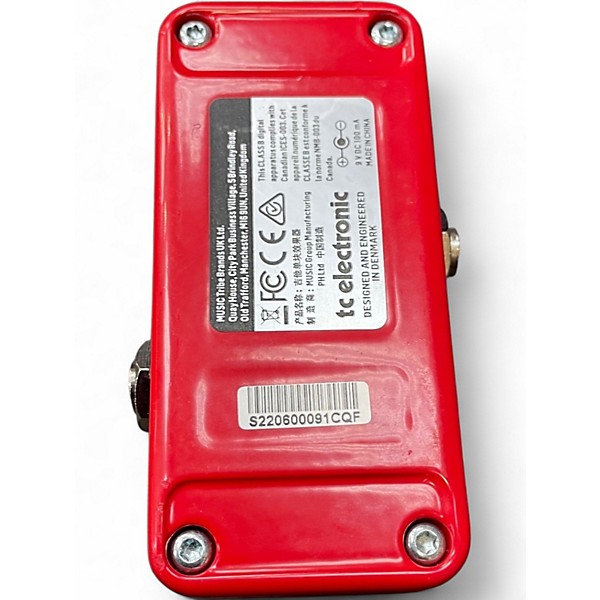 Used TC Electronic Sub N Up Mini Octaver Effect Pedal