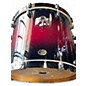 Used TAMA 5 Piece Silverstar Transparent Red Burst Drum Kit