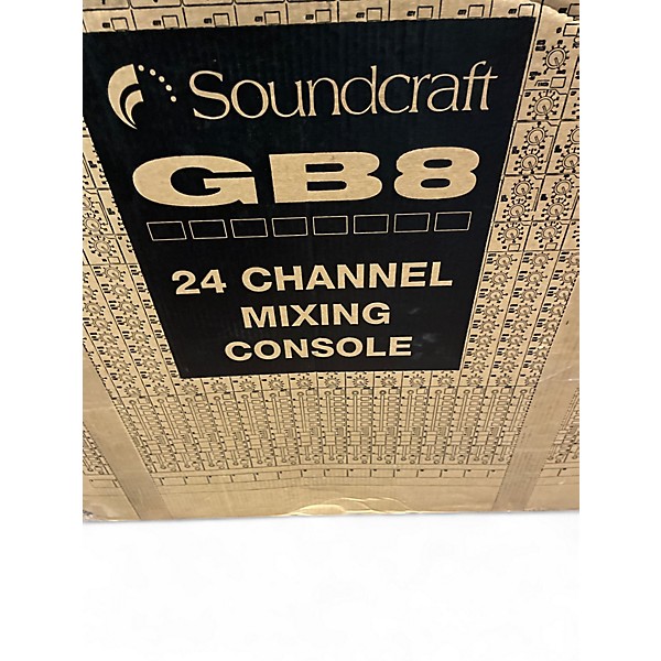 Used Soundcraft GB8 24 Channel Unpowered Mixer
