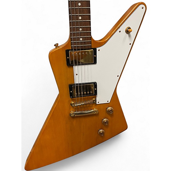 Used Epiphone Korina 1958 Explorer Natural Solid Body Electric Guitar