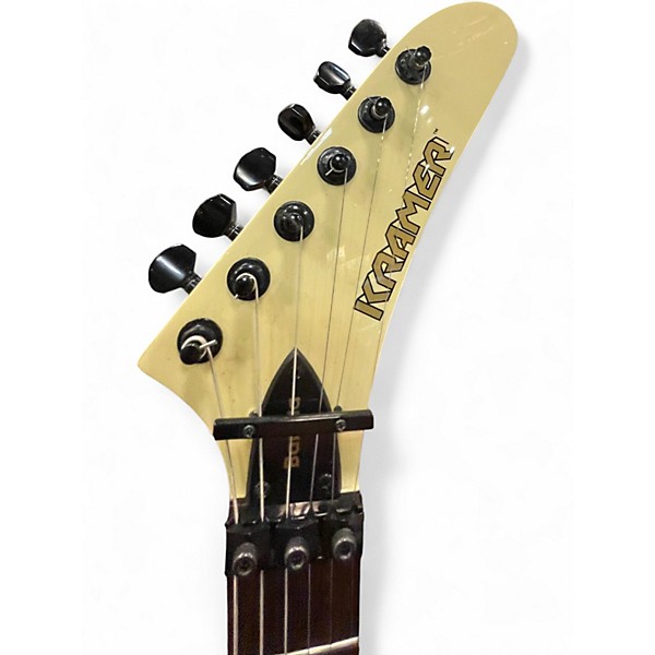 Used Kramer baretta tan Solid Body Electric Guitar