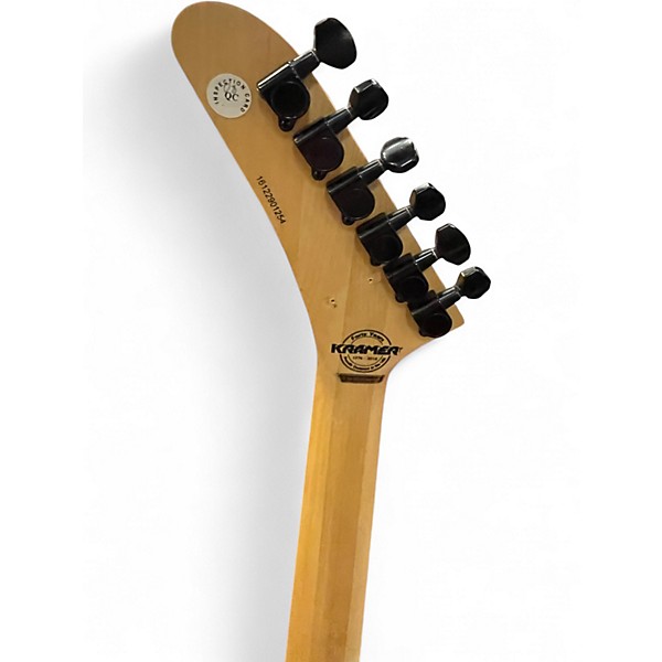 Used Kramer baretta tan Solid Body Electric Guitar