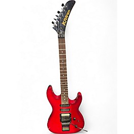 Used Kramer STRIKER Candy Apple Red Solid Body Electric Guitar