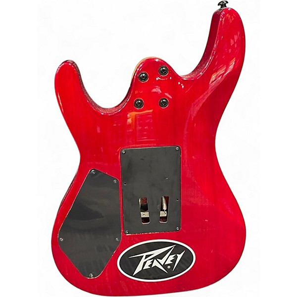 Used Kramer STRIKER Candy Apple Red Solid Body Electric Guitar