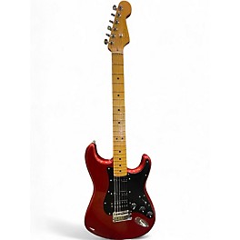 Used Fender American Ultra II Stratocaster HSS Red Solid Body Electric Guitar