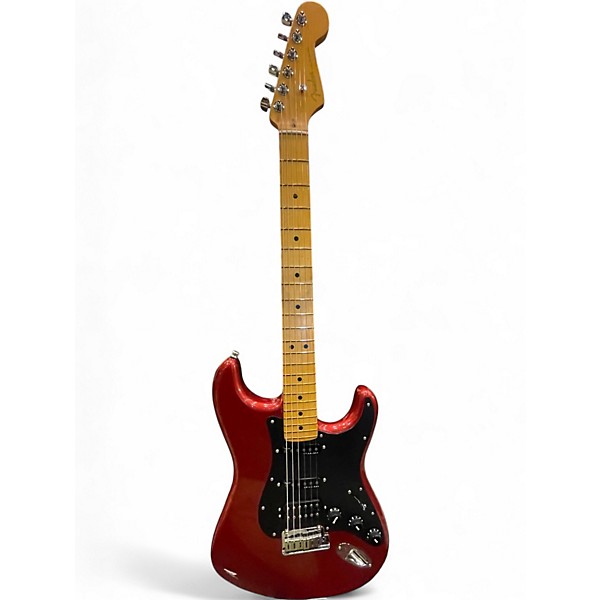 Used Fender American Ultra II Stratocaster HSS Red Solid Body Electric Guitar