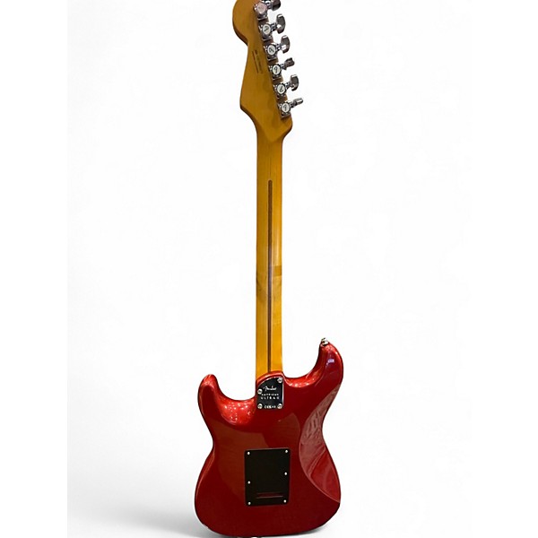 Used Fender American Ultra II Stratocaster HSS Red Solid Body Electric Guitar