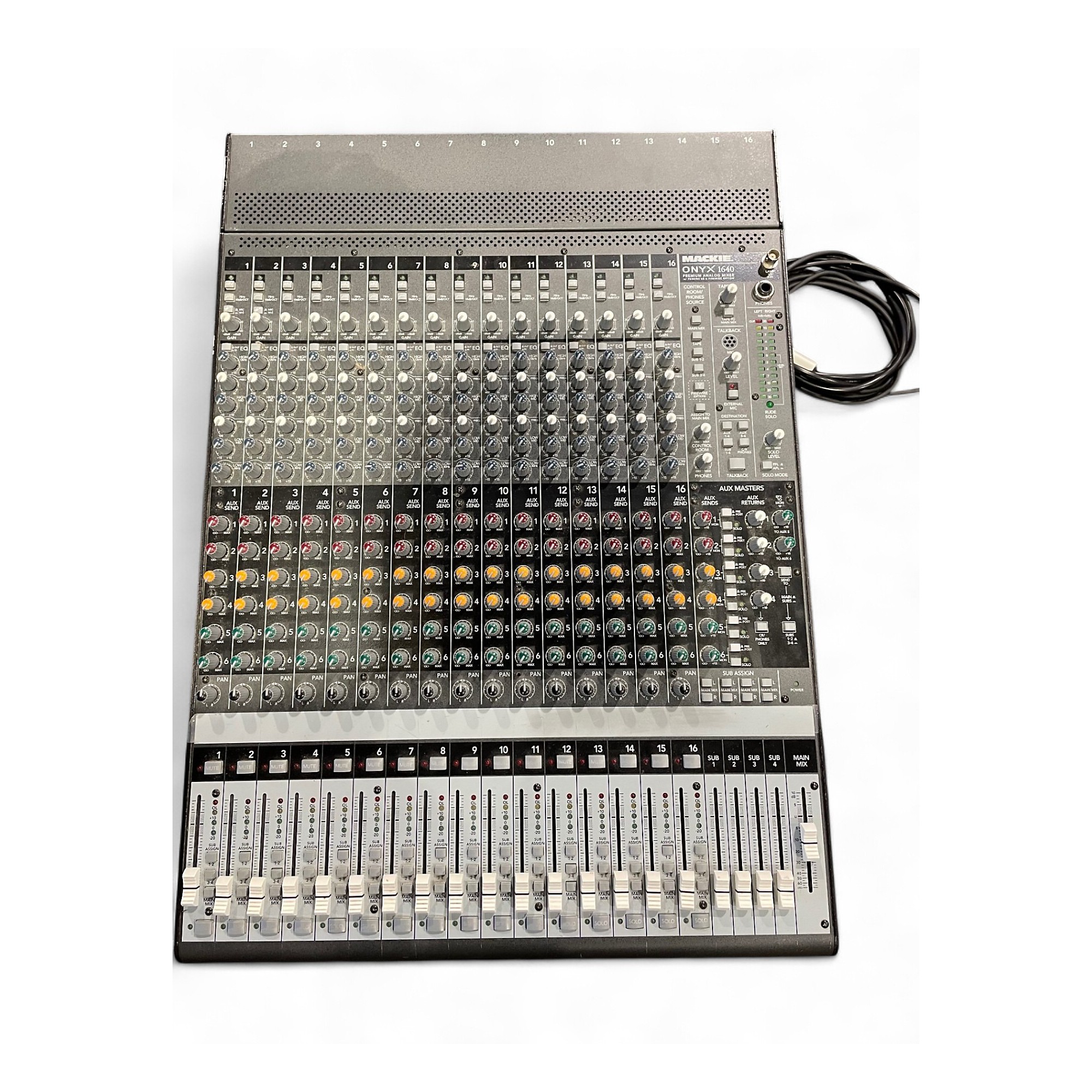 Used Mackie Onyx 1640 Unpowered Mixer | Guitar Center