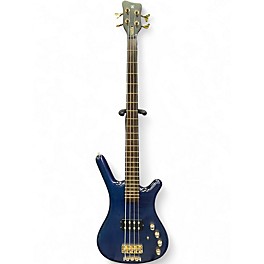 Used Warwick FNA Corvette 4 String Baltic Blue Electric Bass Guitar
