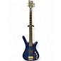 Used Warwick FNA Corvette 4 String Baltic Blue Electric Bass Guitar thumbnail
