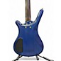 Used Warwick FNA Corvette 4 String Baltic Blue Electric Bass Guitar