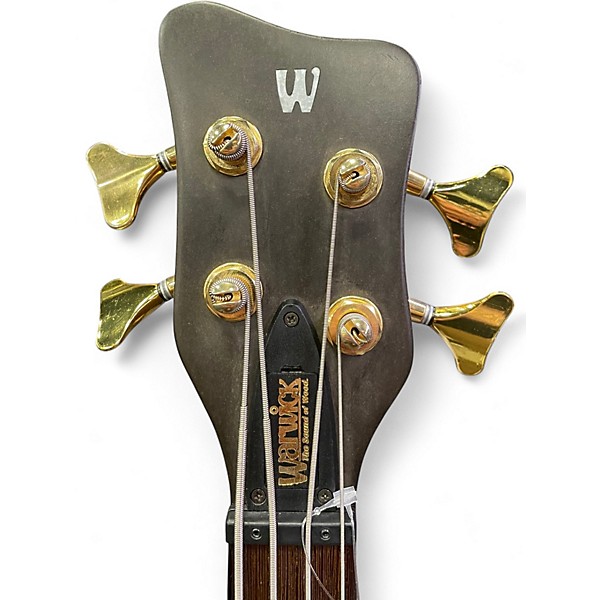 Used Warwick FNA Corvette 4 String Baltic Blue Electric Bass Guitar