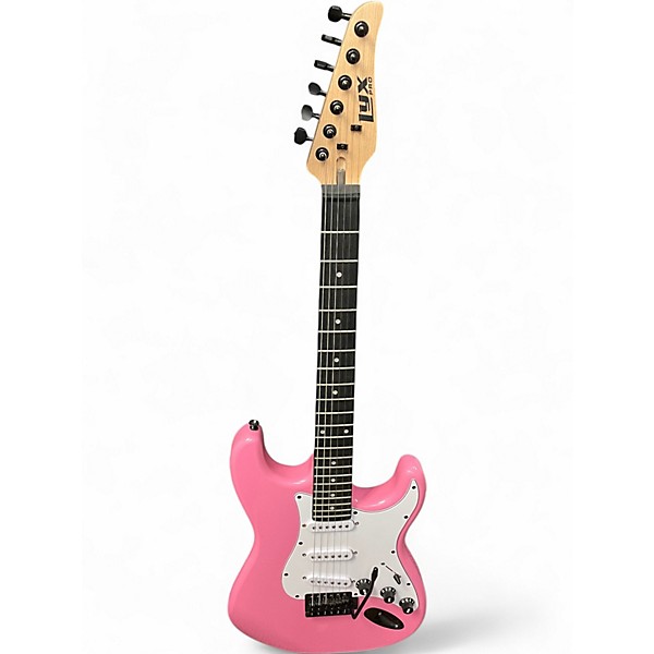 Used Lyx S Style Guitar Pack Pink Electric Guitar Pack