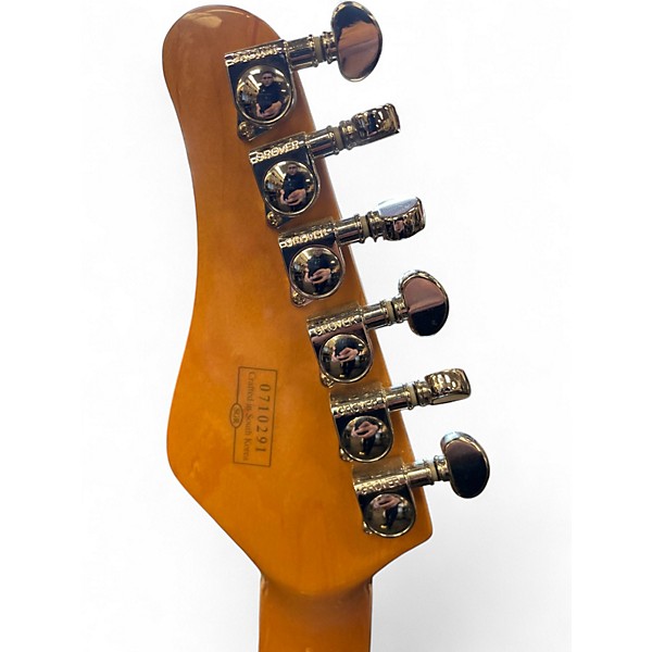 Used Schecter Guitar Research PT Fastback 3 Color burst Solid Body Electric Guitar