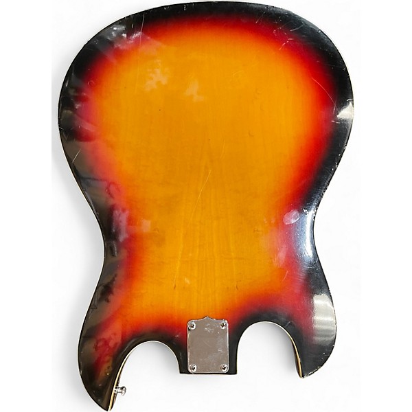 Vintage 1968 Kent 745 Electric 12 String Sunburst Solid Body Electric Guitar