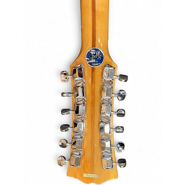 Vintage 1968 Kent 745 Electric 12 String Sunburst Solid Body Electric Guitar