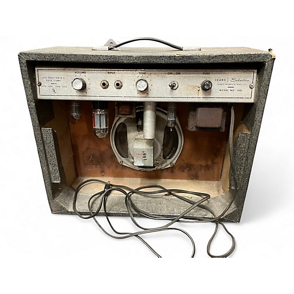 Vintage 1965 Silvertone 1481 Combo Tube Guitar Combo Amp