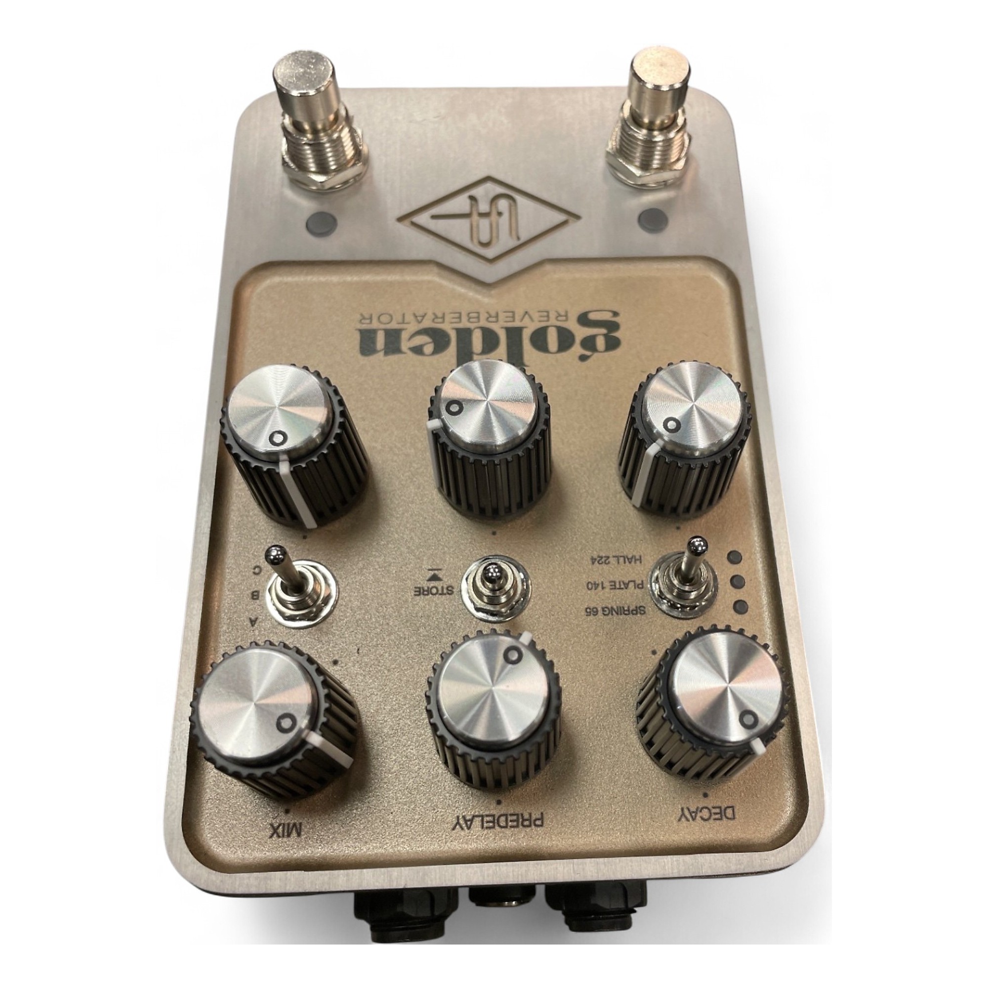 Golden Reverberator ギターエフェクター Universal Audio UAFX Golden Reverberator Effects Pedal Gold