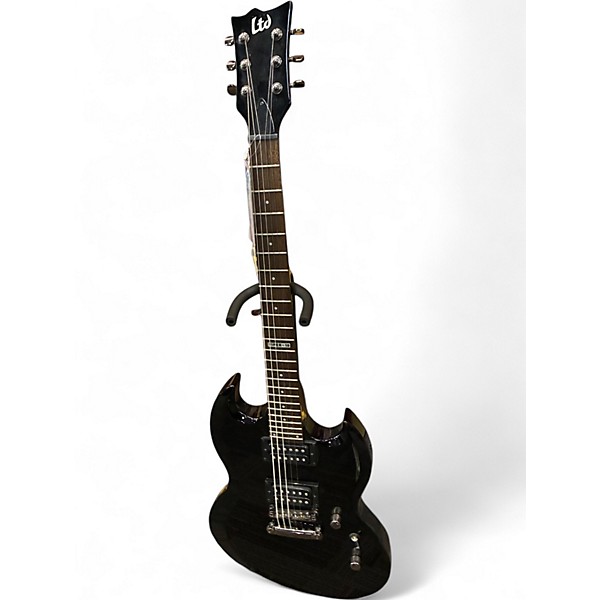 Used ESP LTD Viper 100FM Black Solid Body Electric Guitar