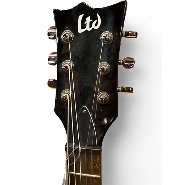 Used ESP LTD Viper 100FM Black Solid Body Electric Guitar