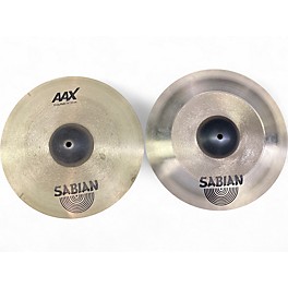 Used SABIAN 14in AAX Frequency hihats Cymbal
