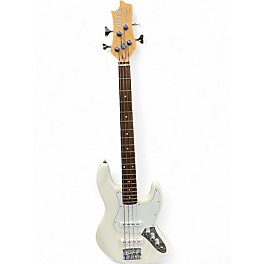 Used Bite J Bite White Electric Bass Guitar