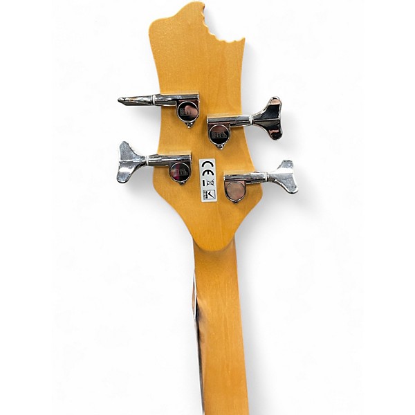 Used Bite J Bite White Electric Bass Guitar