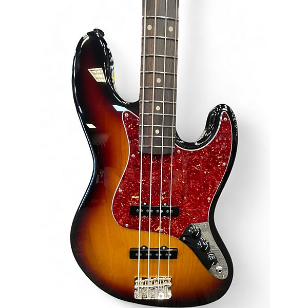 Used Suhr Classic J 3 Tone Sunburst Electric Bass Guitar