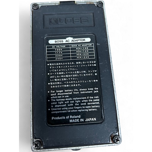 Vintage 1980s BOSS SD1 Super Overdrive Effect Pedal