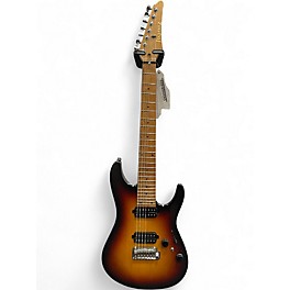 Used Ibanez AZ24027 TRI FADE BURST FLAT Solid Body Electric Guitar