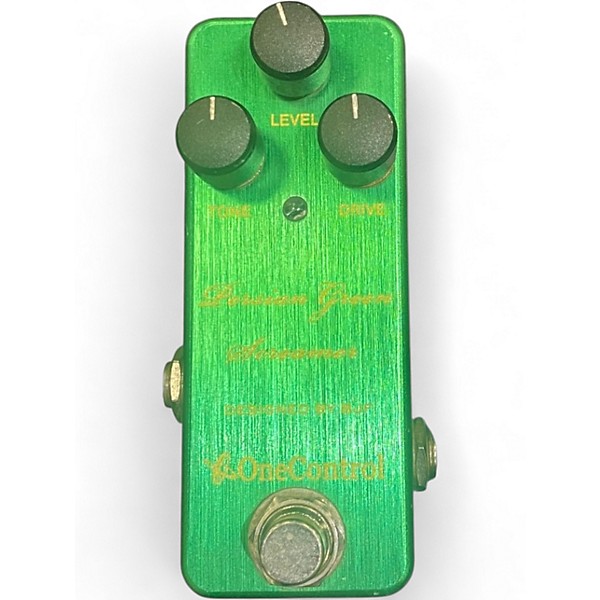Used Bjf persian green screamer Effect Pedal