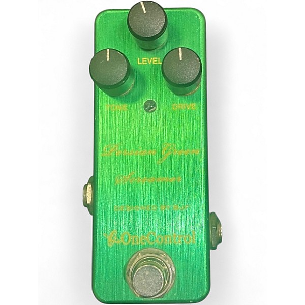 Used Bjf persian green screamer Effect Pedal