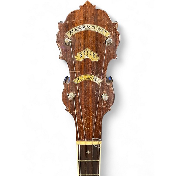 Vintage 1929 Paramount Tenor Mahogany Banjo