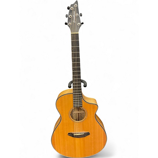 Used Breedlove Oregon Concert CE Natural Acoustic Electric Guitar