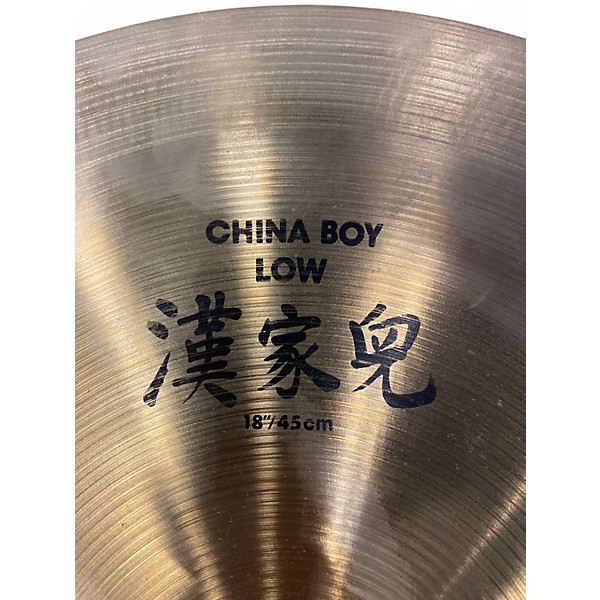 Used Zildjian 18in Low China Boy Cymbal