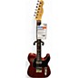 Used 2023 Fender American Deluxe Telecaster RED SPARKLE Solid Body Electric Guitar thumbnail