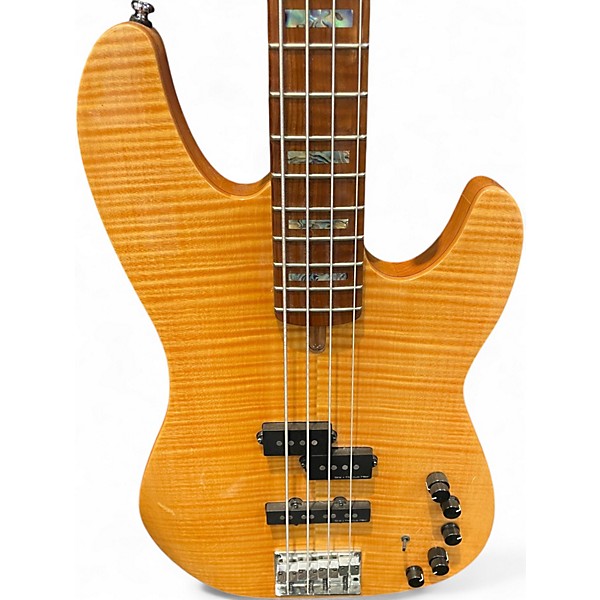 Used Sire MARCUS MILLER P10 MAPLE FLAME NATURAL Electric Bass Guitar