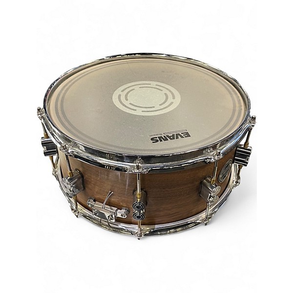 Used PDP by DW 10X6.5 Concept Series Snare Brown Drum
