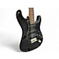 Used 2010 Fender Standard Stratocaster HSS Black Solid Body Electric Guitar
