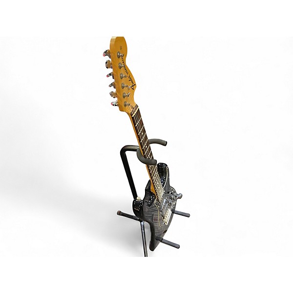 Used 2010 Fender Standard Stratocaster HSS Black Solid Body Electric Guitar