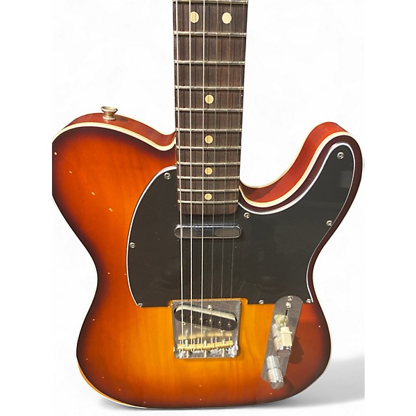 Used Fender Jason Isbell Telecaster Chocolate 3 Color Burst Solid Body Electric Guitar